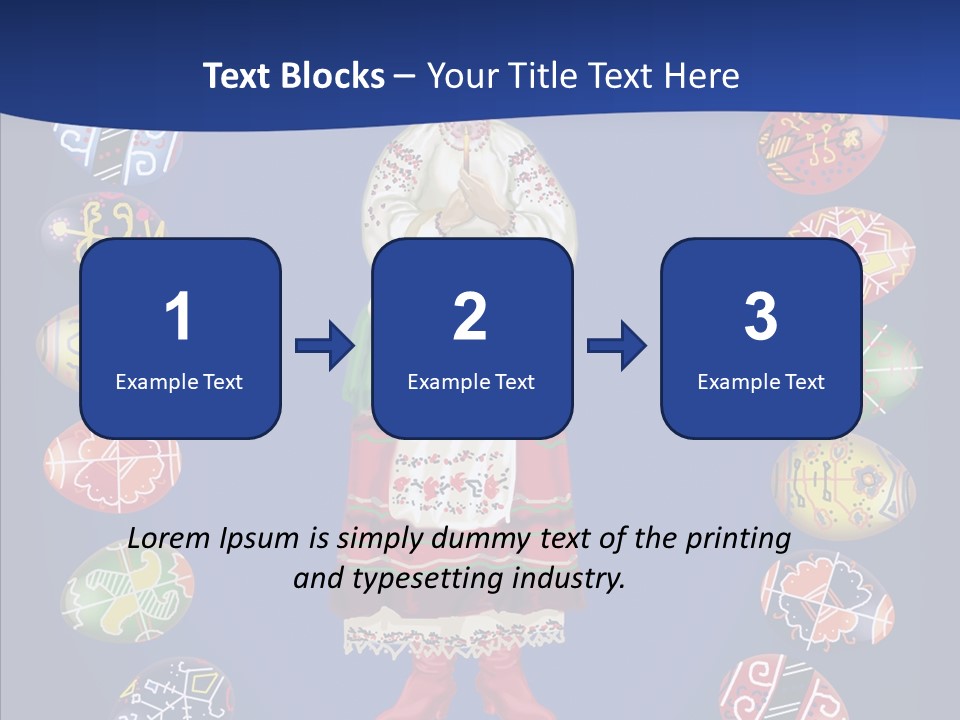 Meal Pattern Celebration PowerPoint Template