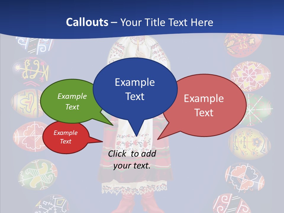Meal Pattern Celebration PowerPoint Template