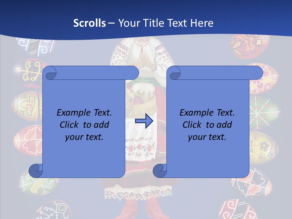 Meal Pattern Celebration PowerPoint Template