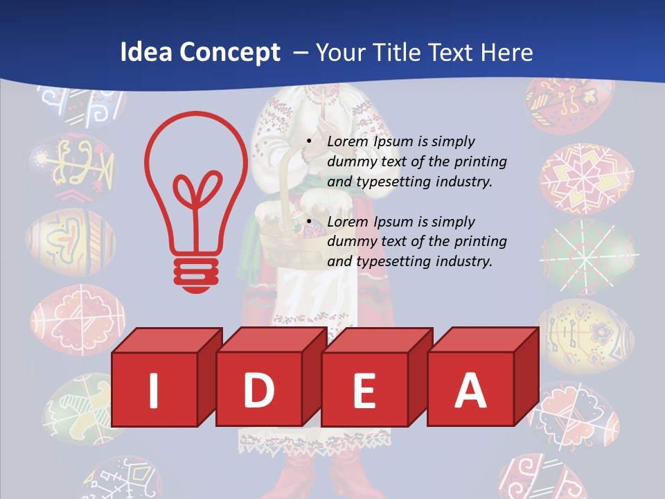 Meal Pattern Celebration PowerPoint Template