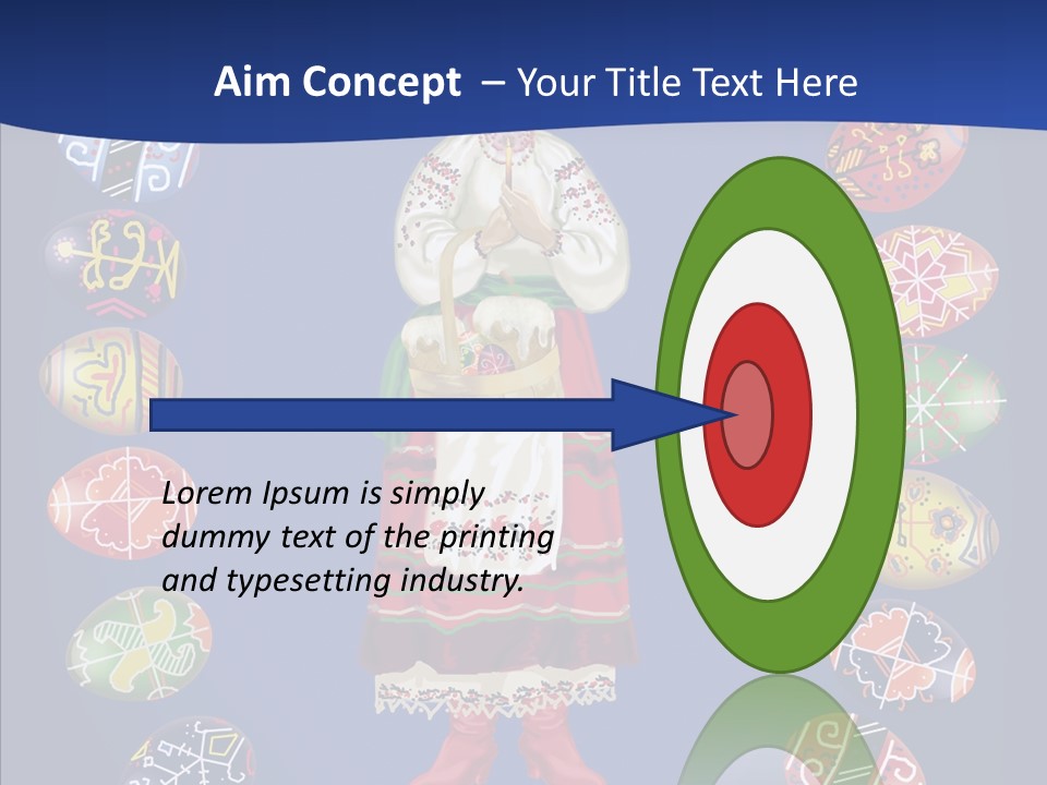 Meal Pattern Celebration PowerPoint Template