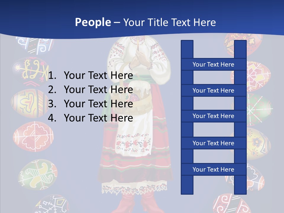 Meal Pattern Celebration PowerPoint Template