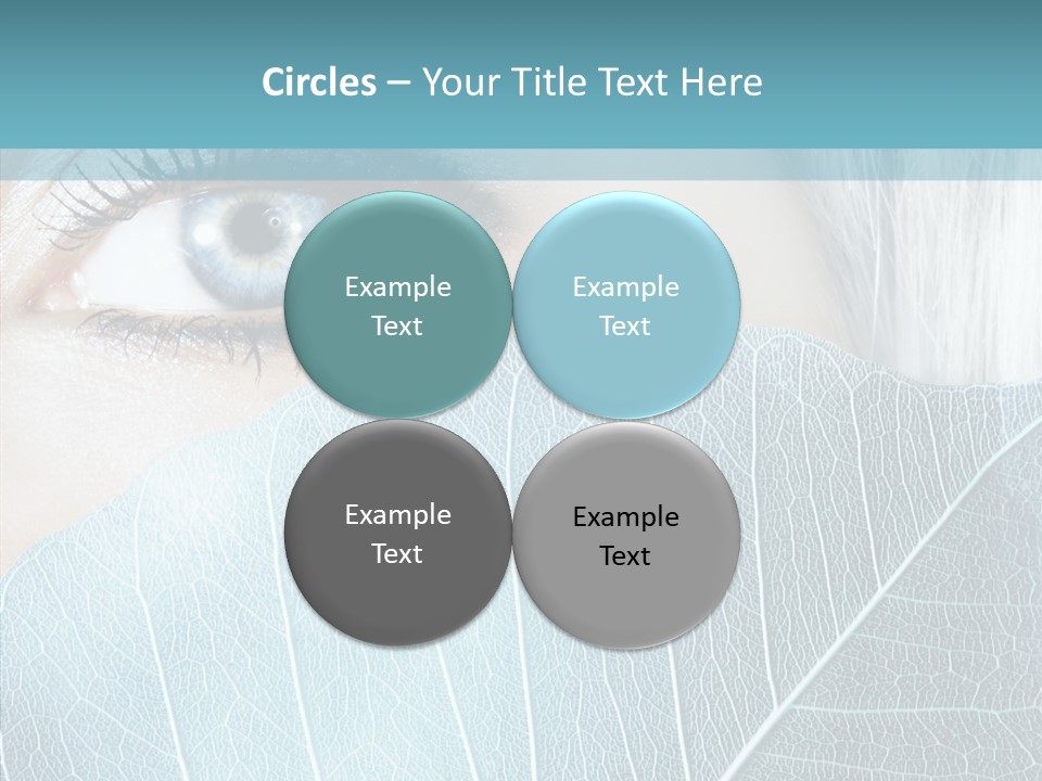 Natural Girl Mascara PowerPoint Template