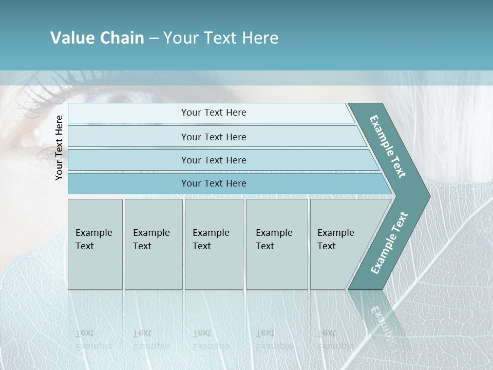 Natural Girl Mascara PowerPoint Template