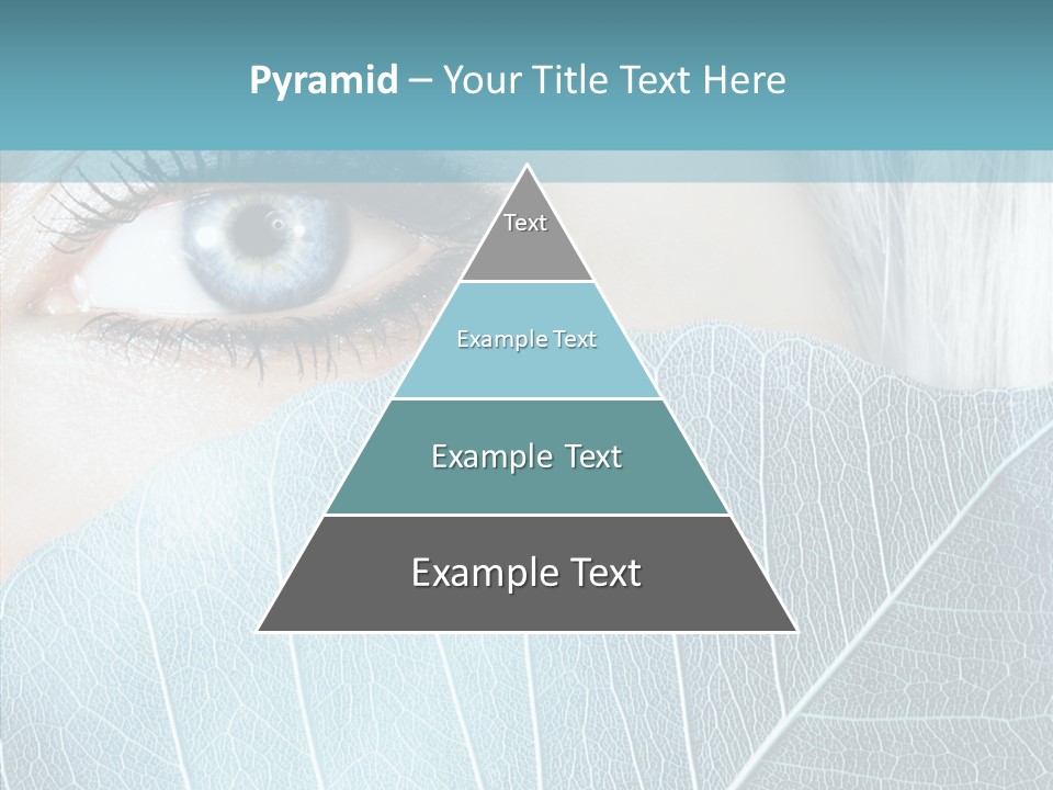 Natural Girl Mascara PowerPoint Template