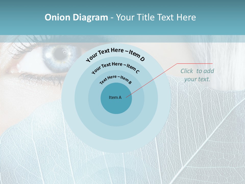 Natural Girl Mascara PowerPoint Template