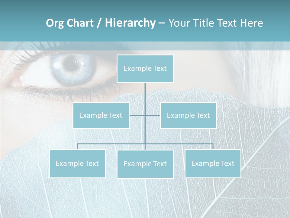 Natural Girl Mascara PowerPoint Template