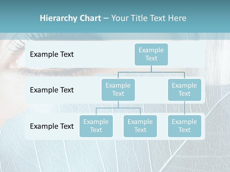 Natural Girl Mascara PowerPoint Template