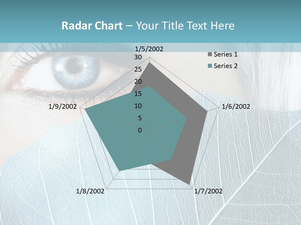 Natural Girl Mascara PowerPoint Template