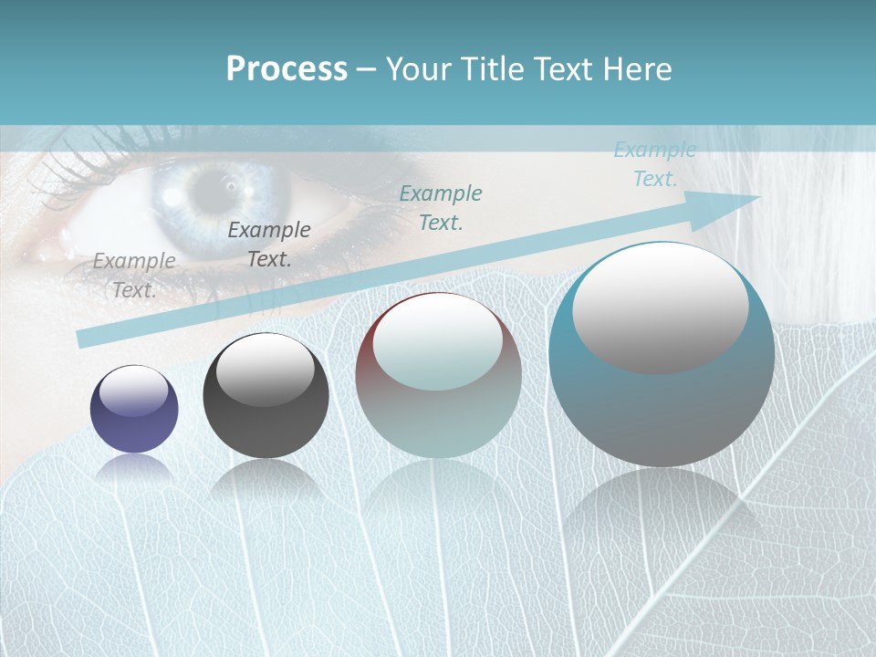 Natural Girl Mascara PowerPoint Template