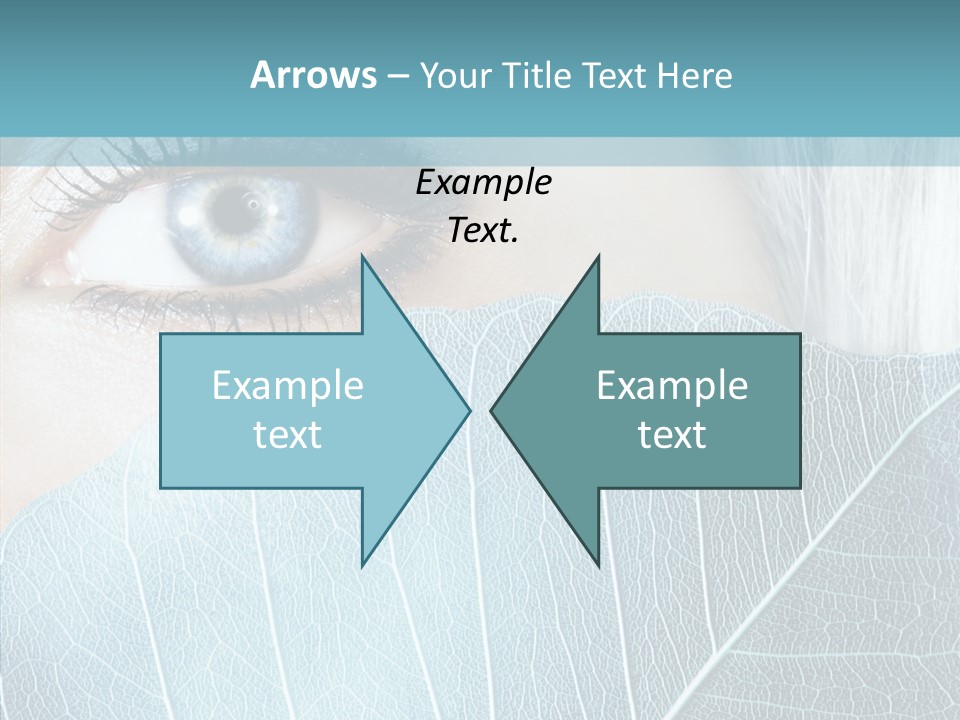 Natural Girl Mascara PowerPoint Template