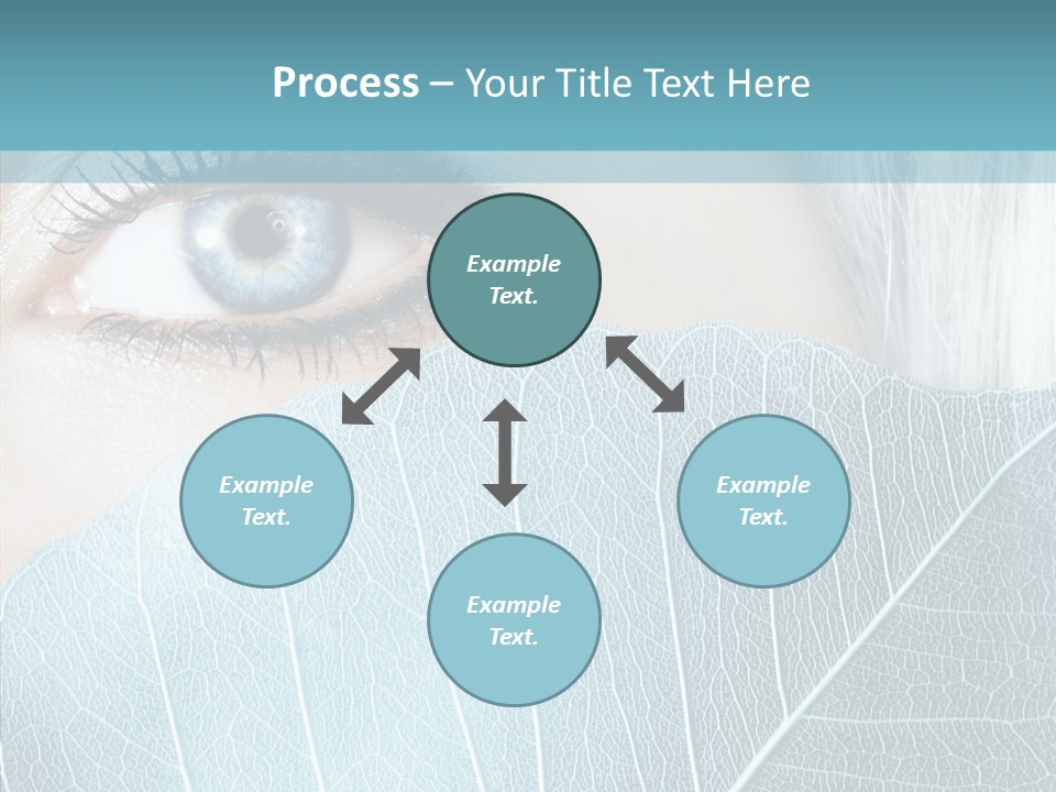 Natural Girl Mascara PowerPoint Template