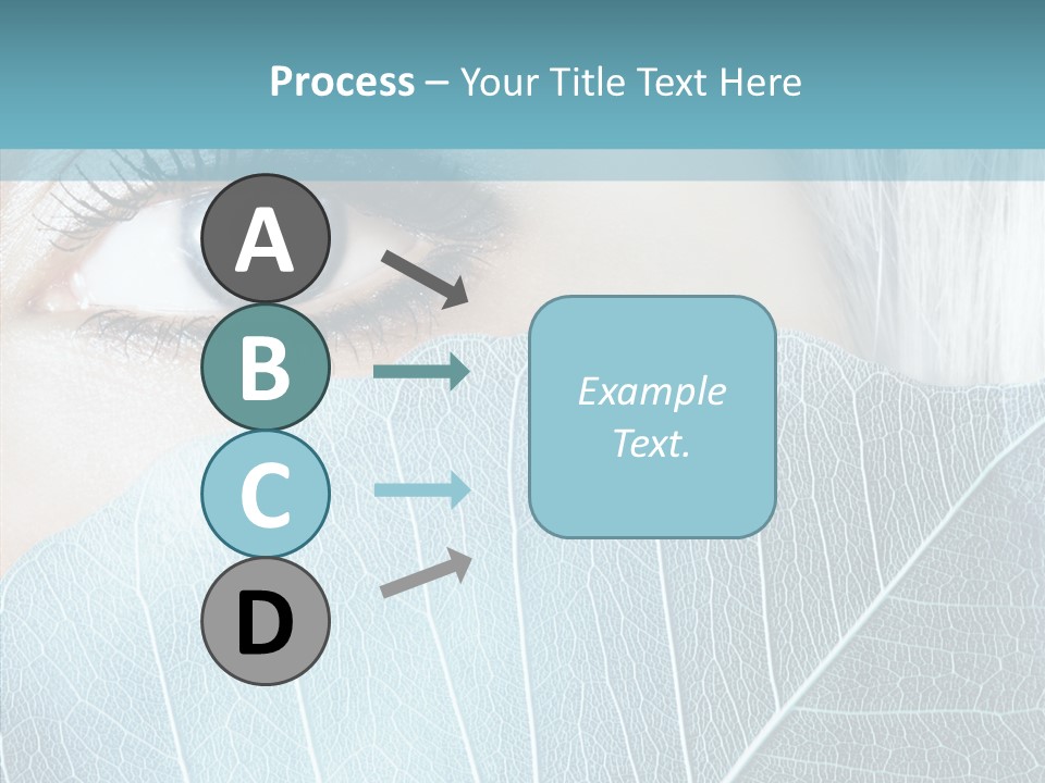 Natural Girl Mascara PowerPoint Template