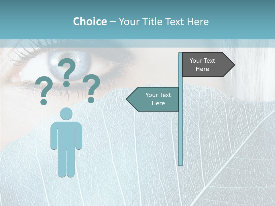 Natural Girl Mascara PowerPoint Template