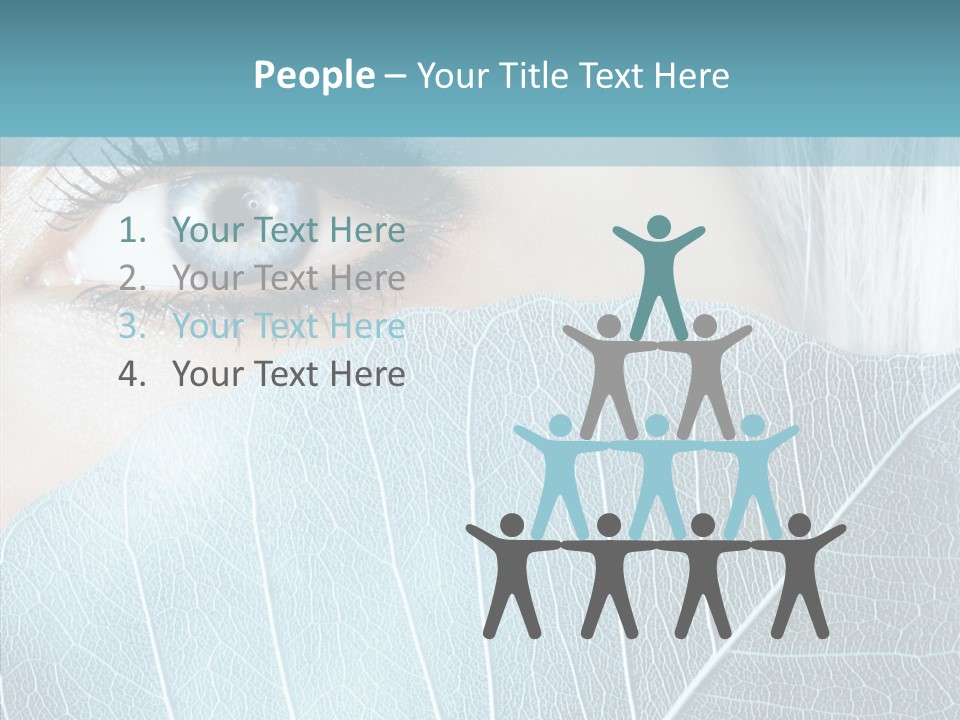 Natural Girl Mascara PowerPoint Template