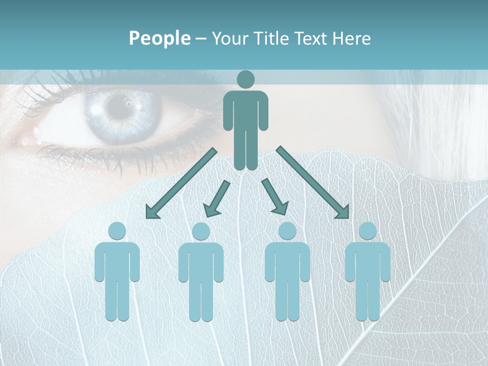 Natural Girl Mascara PowerPoint Template