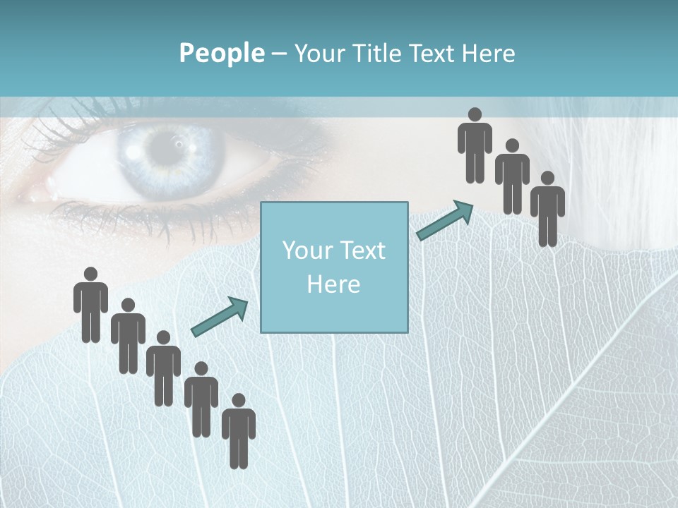 Natural Girl Mascara PowerPoint Template