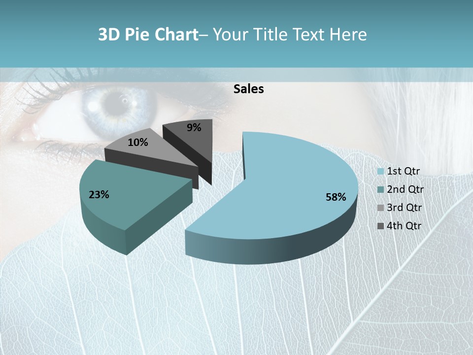 Natural Girl Mascara PowerPoint Template