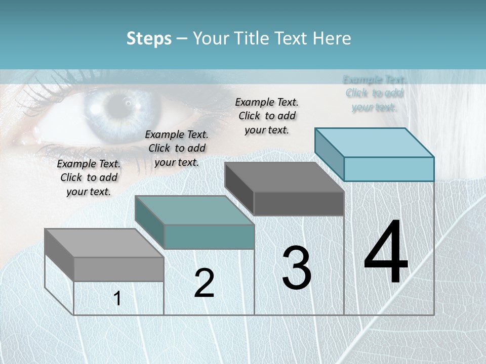 Natural Girl Mascara PowerPoint Template