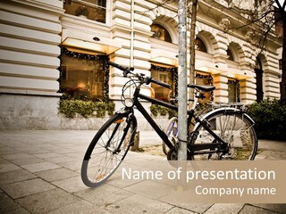 Sport Transportation Outdoors PowerPoint Template