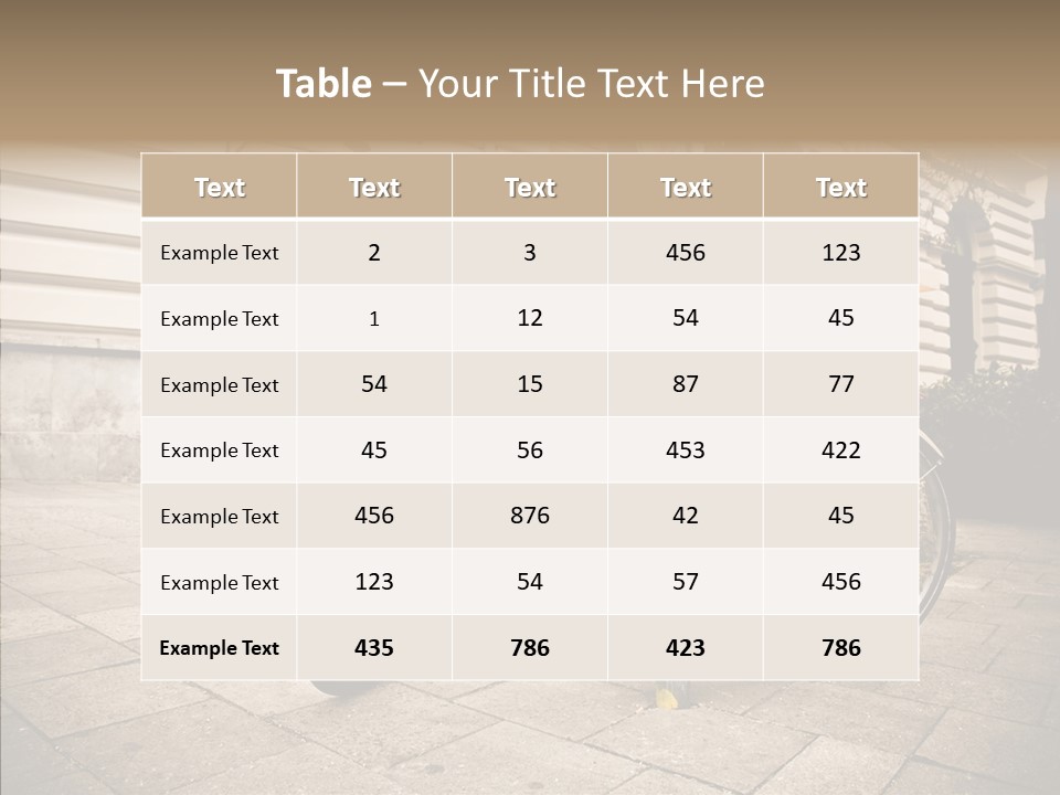 Sport Transportation Outdoors PowerPoint Template