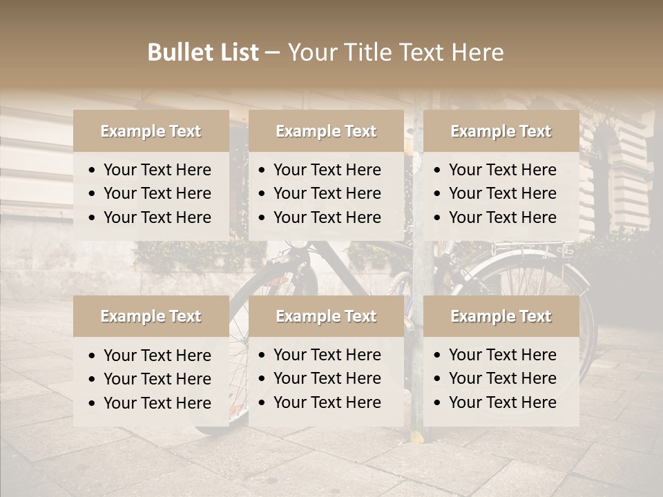 Sport Transportation Outdoors PowerPoint Template