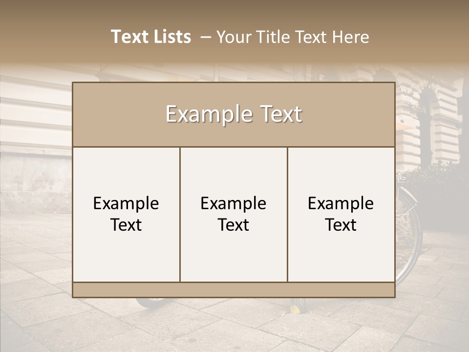 Sport Transportation Outdoors PowerPoint Template