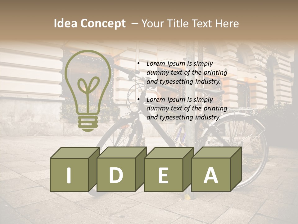 Sport Transportation Outdoors PowerPoint Template