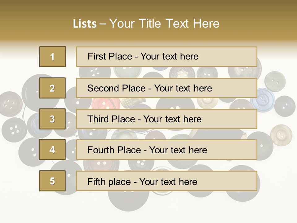 Colorful Texture Hobby PowerPoint Template