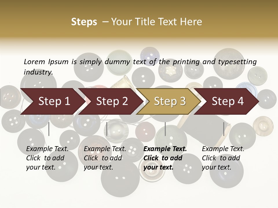 Colorful Texture Hobby PowerPoint Template
