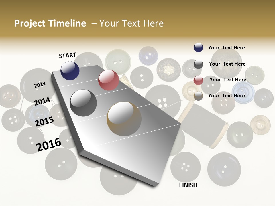 Colorful Texture Hobby PowerPoint Template