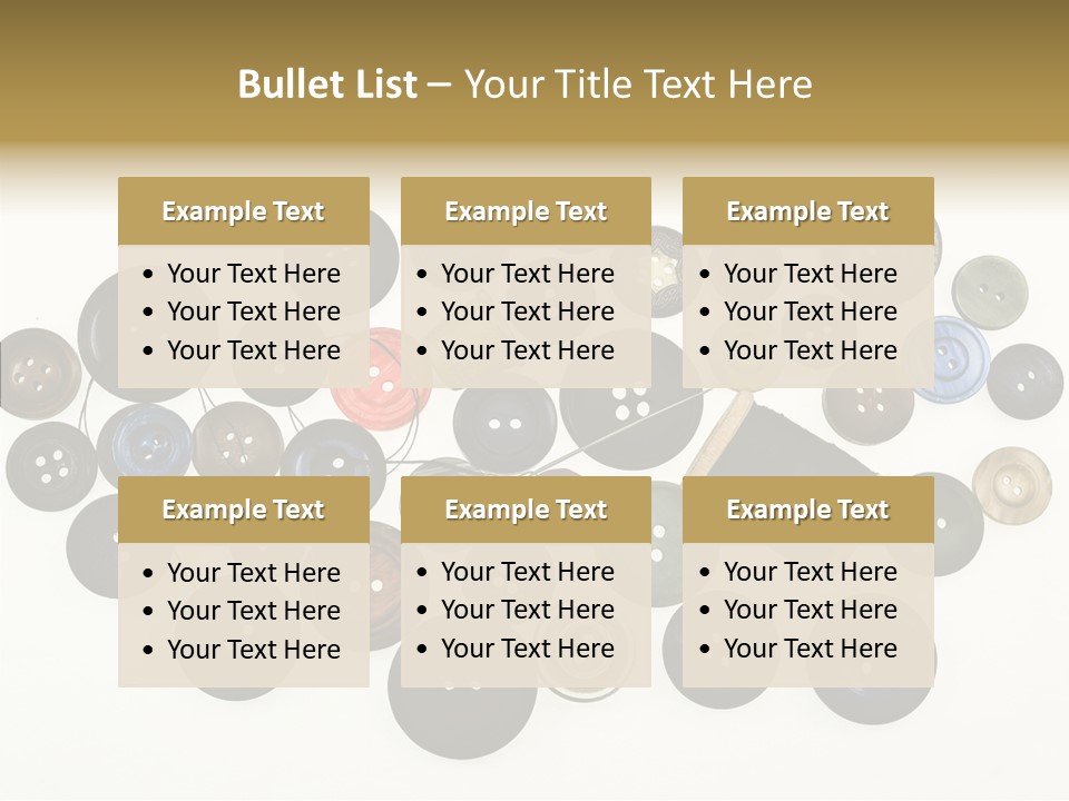 Colorful Texture Hobby PowerPoint Template