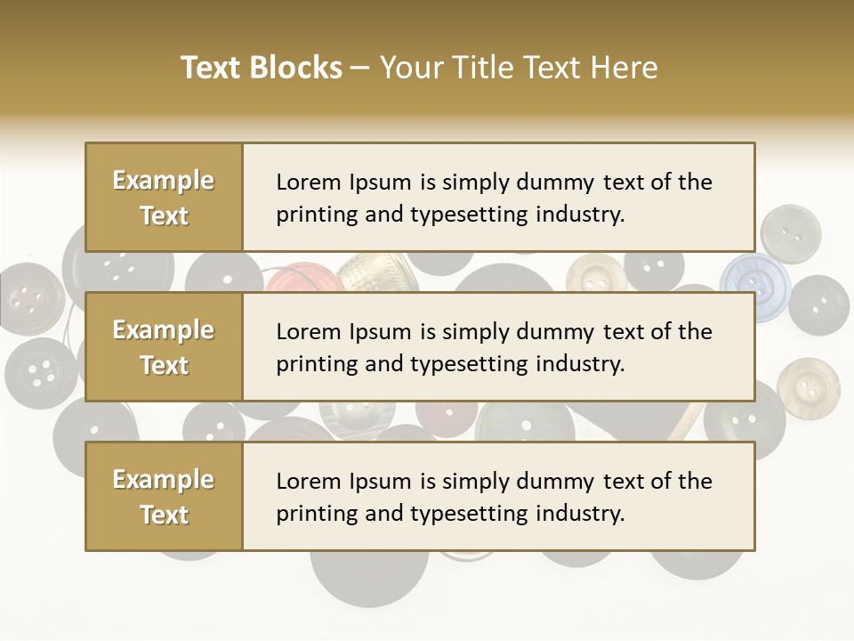 Colorful Texture Hobby PowerPoint Template