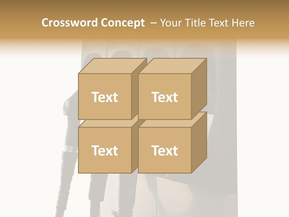 Transportation Gasstation Environment PowerPoint Template