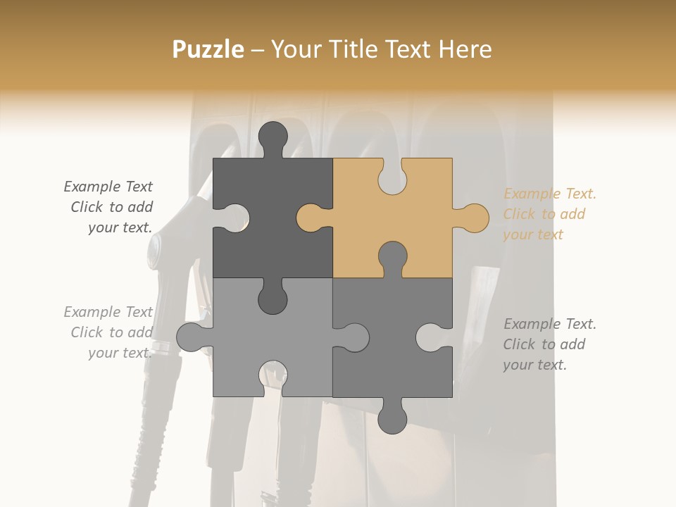 Transportation Gasstation Environment PowerPoint Template