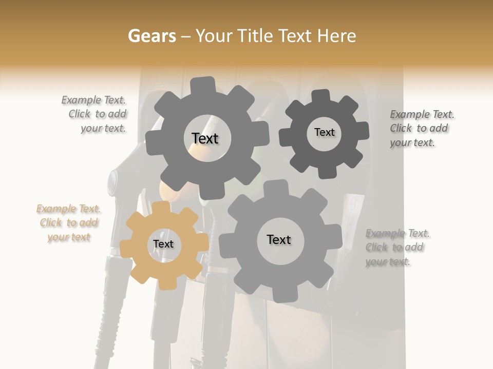 Transportation Gasstation Environment PowerPoint Template