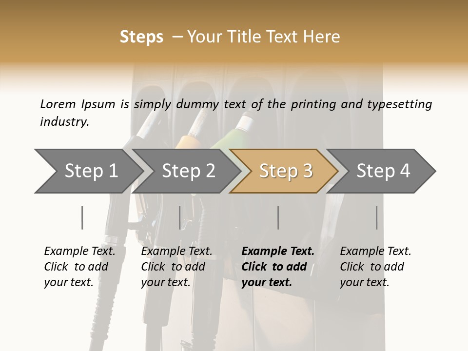 Transportation Gasstation Environment PowerPoint Template
