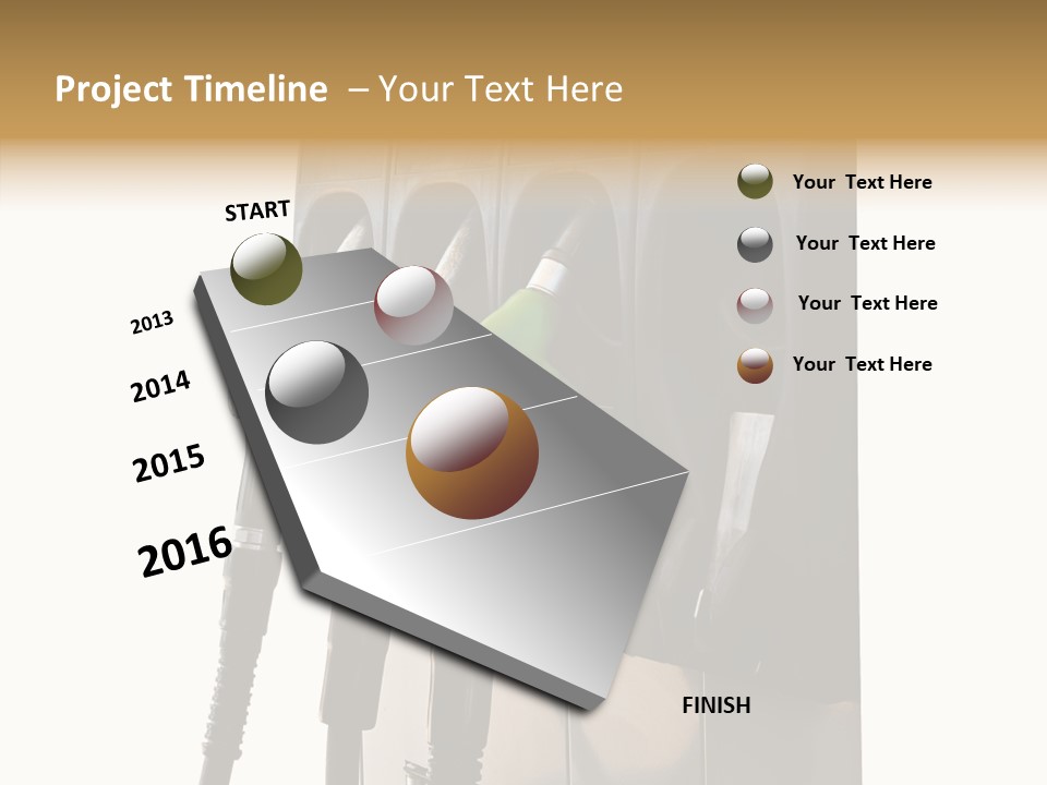 Transportation Gasstation Environment PowerPoint Template