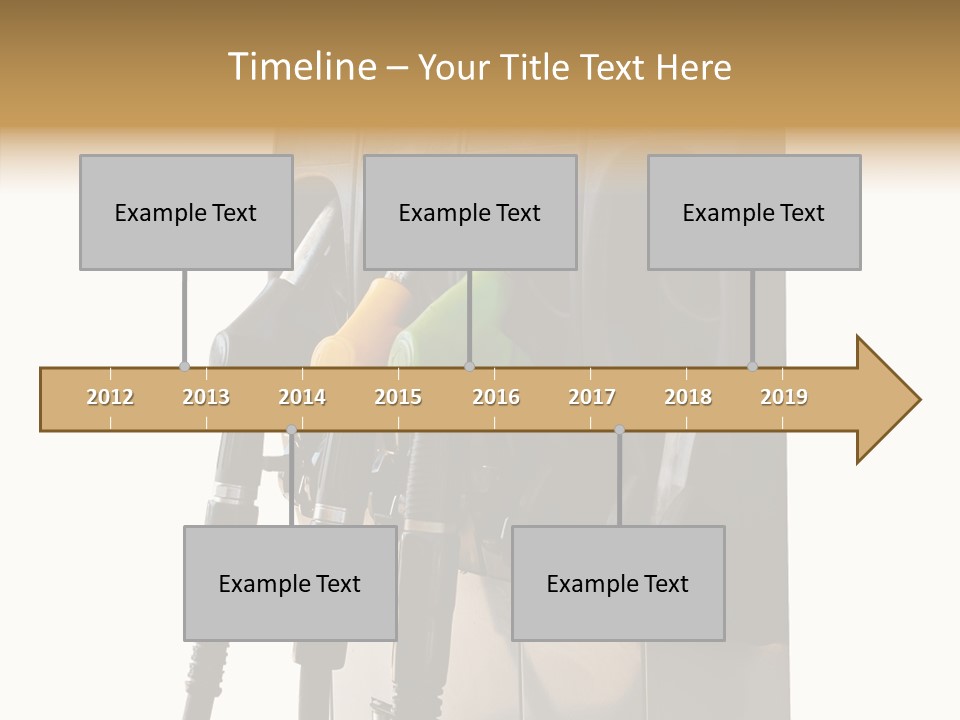 Transportation Gasstation Environment PowerPoint Template