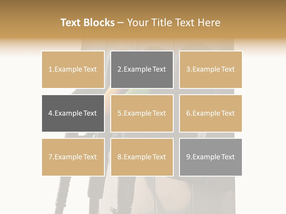 Transportation Gasstation Environment PowerPoint Template
