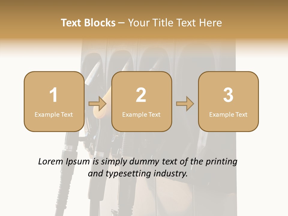 Transportation Gasstation Environment PowerPoint Template