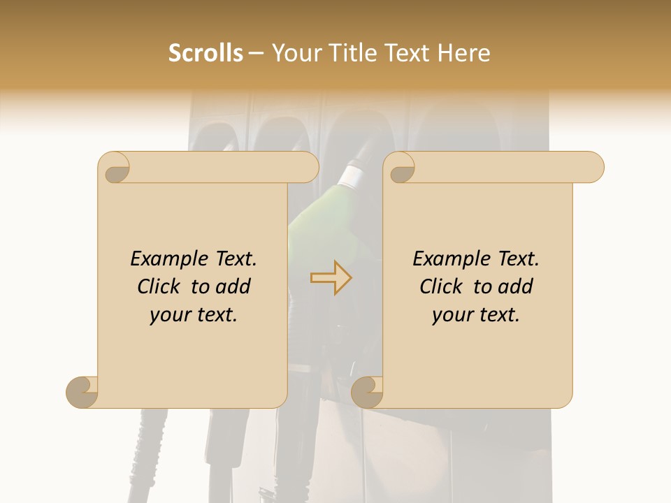 Transportation Gasstation Environment PowerPoint Template