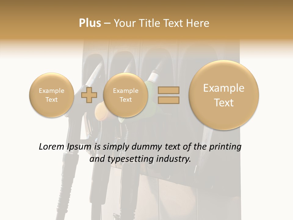 Transportation Gasstation Environment PowerPoint Template