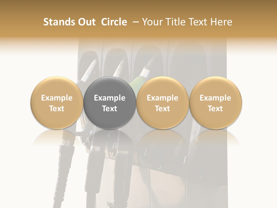 Transportation Gasstation Environment PowerPoint Template