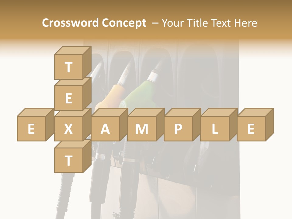 Transportation Gasstation Environment PowerPoint Template