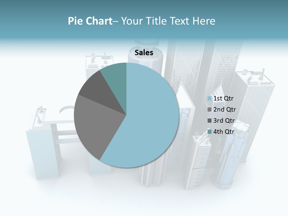 Growth Architecture City PowerPoint Template