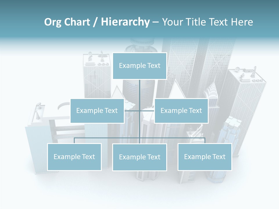Growth Architecture City PowerPoint Template