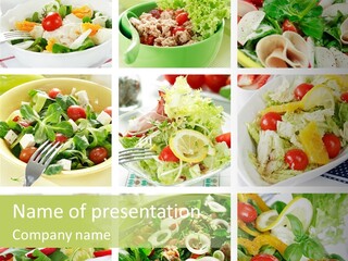 Appetizer Food Tasty PowerPoint Template