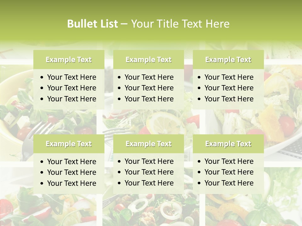 Appetizer Food Tasty PowerPoint Template