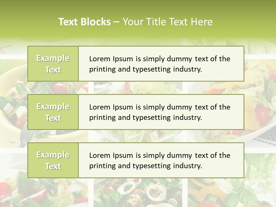 Appetizer Food Tasty PowerPoint Template